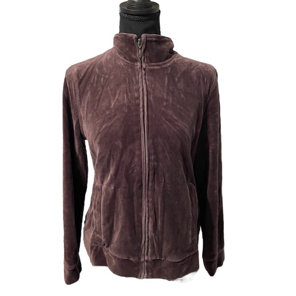 Kim Rogers Brown Velvet Jacket - Picture 1 of 5